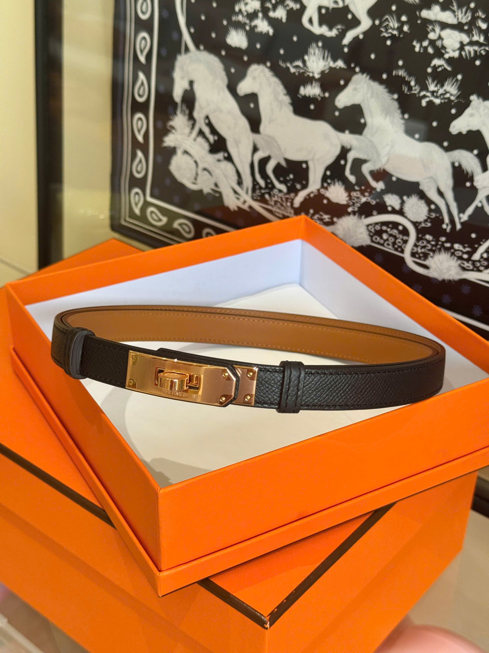 Kelly 18 belt - Noir